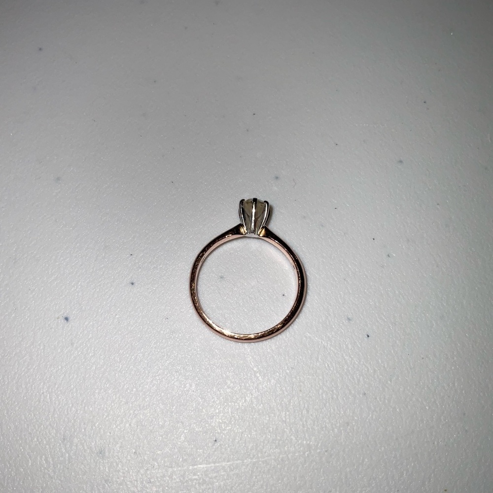 Zales 1/2 CT 💍 Diamond Solitaire 14K Yellow Gold 💎 FINAL MARKDOWN - Picture 8 of 16